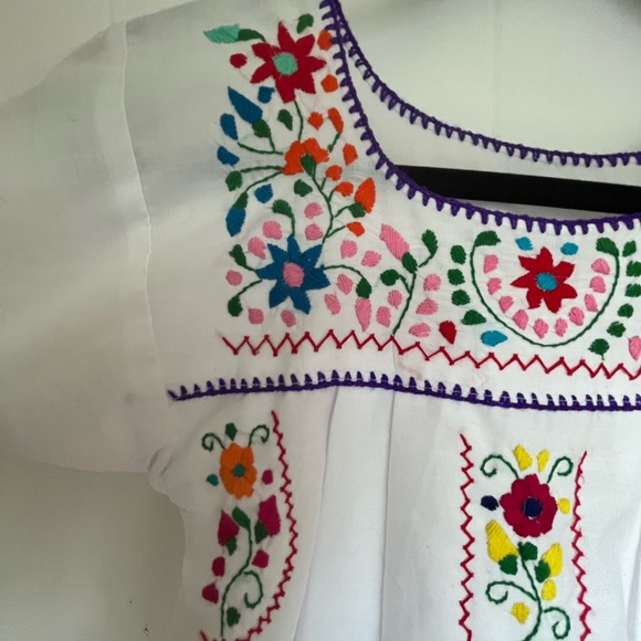 Kids Mexican Hupli Dress - Picture 5 of 7